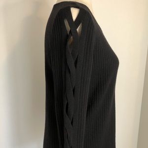 Ramy Brook Open X-Sleeve Sweater